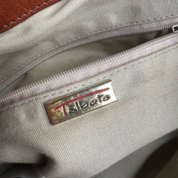 Vintage Talbots Woven Leather Bucket Bag - Picture 11 of 15